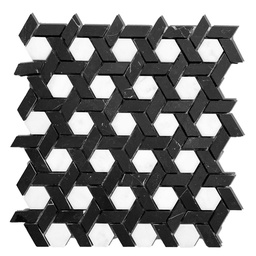 [MMBL0HA] Marble Mosaics QuickShip Weave Lattice